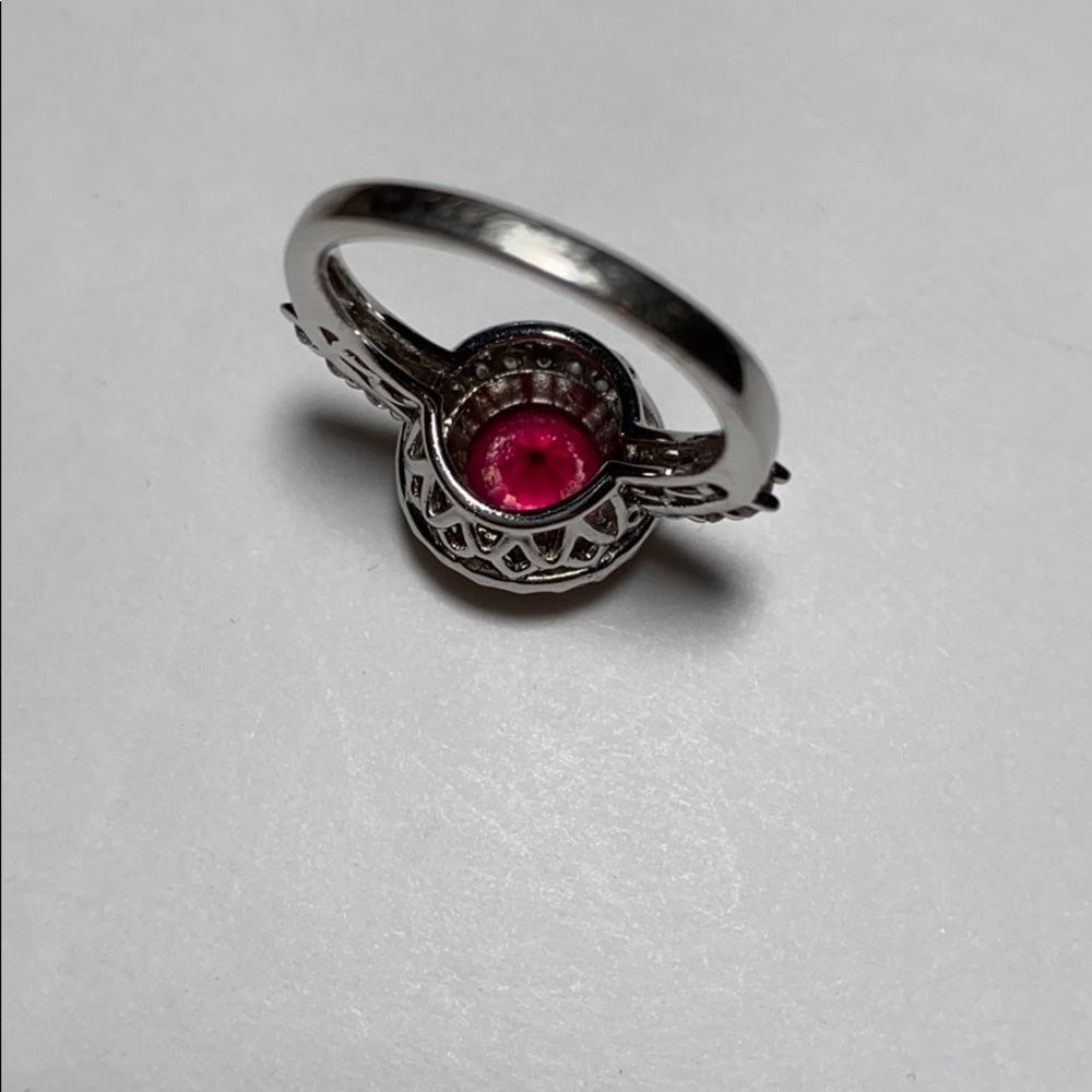 Ruby & Cz Ring - image 6